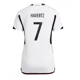 Camisetas Alemania Kai Havertz 7 Primera Copa Mundial 2022 - Mujer